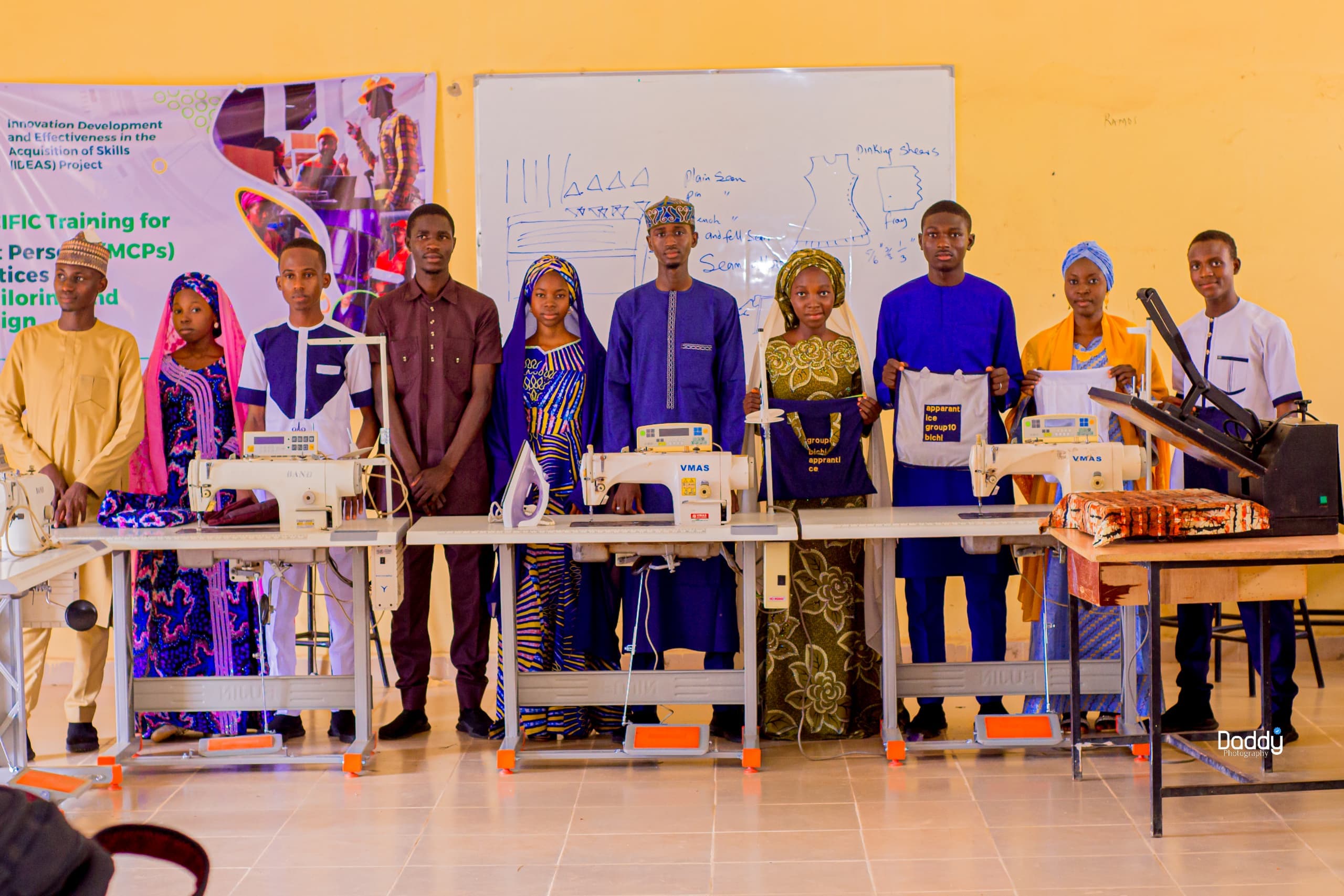 Ideas Project Apprentice training Bichi Garment cluster